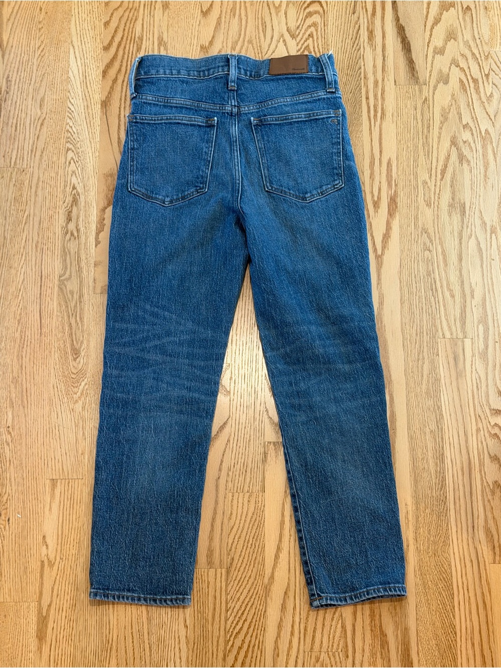 Madewell Classic Denim Straight leg Jeans - Picture 2 of 7